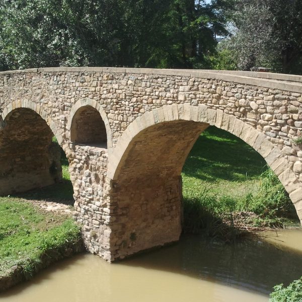 Le pont de Queralt à Vic (Catalogne)